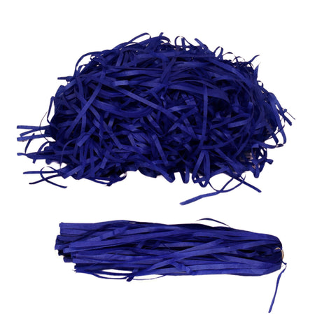 Royal Blue shredded tissue paper for gift packaging