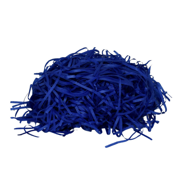Royal Blue  tissue paper shred filler for gift boxes