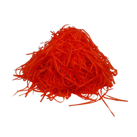 Scarlet Red  tissue paper shred filler for gift boxes