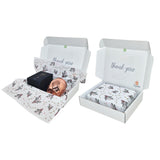 Shipping box + Candy Cane Swirl Christmas, tissue paper 28gsm - size 50x75cm