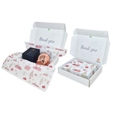 Shipping box + Santa’s Gift Lab Christmas, tissue paper 28gsm - size 50x75cm