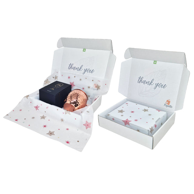 Shipping Star Parade Christmas, tissue paper 28gsm - size 50x75cm