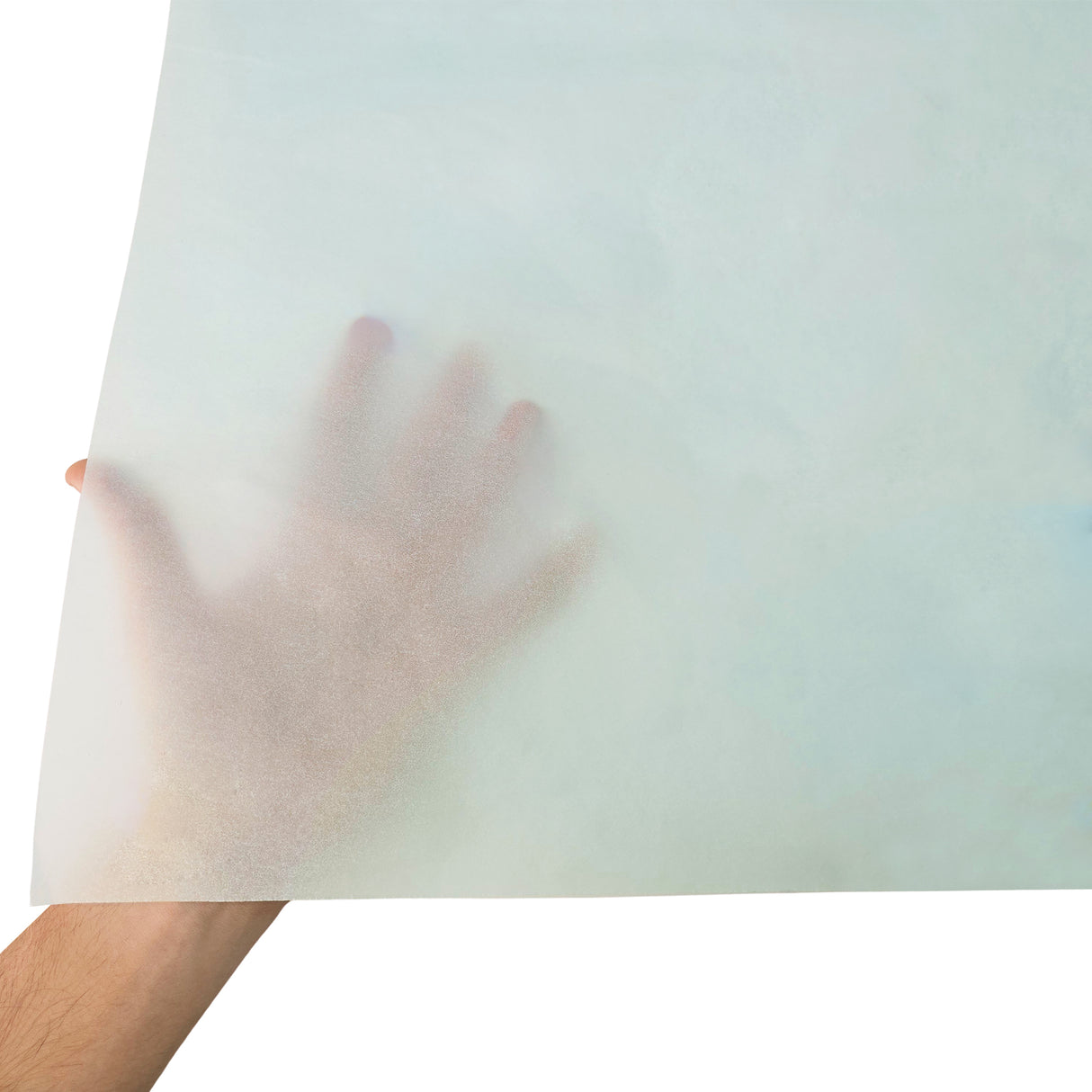 Plain tissue paper arctic-blue, texture and transparency, 17gsm – size 50x75cm