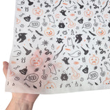 tissue paper Boo Crew, texture and transparency, 17gsm – size 50x75cm