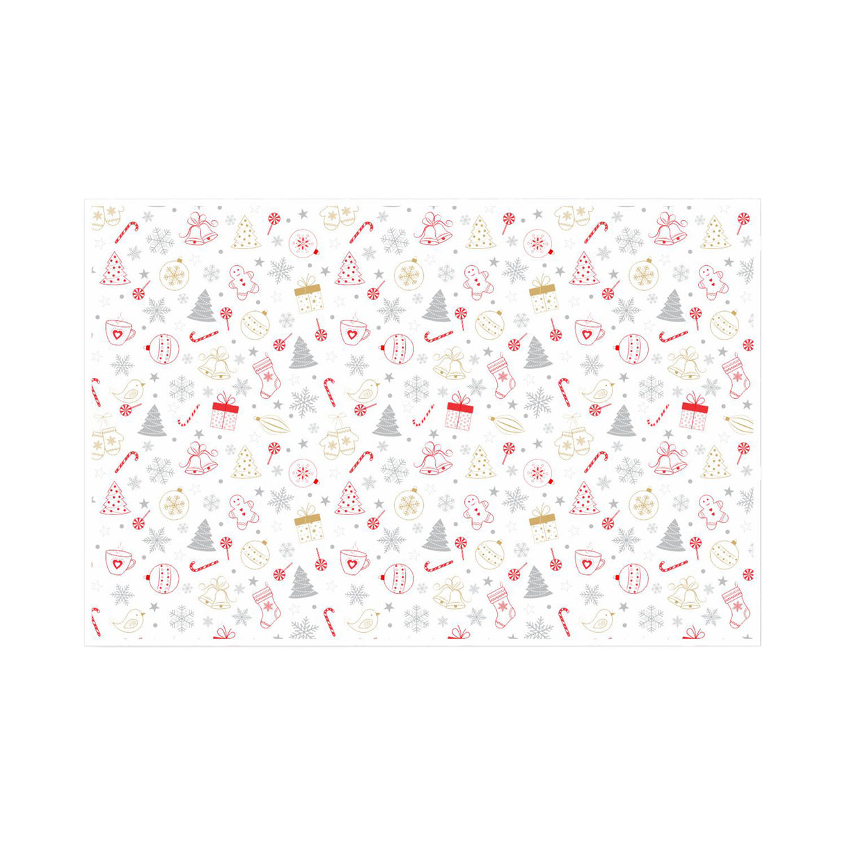 Tissue paper Candy Chaos Christmas, open sheet, 28gsm – size 50x75cm
