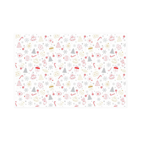 Tissue paper Candy Chaos Christmas, open sheet, 28gsm – size 50x75cm
