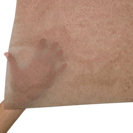 Plain tissue paper chocolate-brown, texture and transparency, 17gsm – size 50x75cm