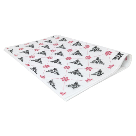 Tissue paper Festive Trees Christmas, ream of folded sheets 17gsm – size 50x75cm