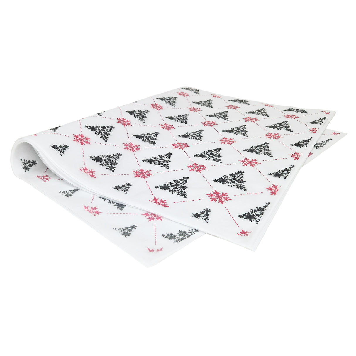 Tissue paper Festive Trees Christmas, ream of sheets 17gsm – size 50x75cm