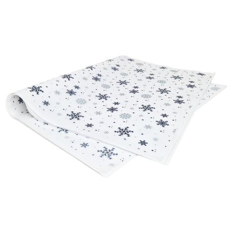 Tissue paper Frosty Midnight Christmas, ream of sheets 17gsm – size 50x75cm