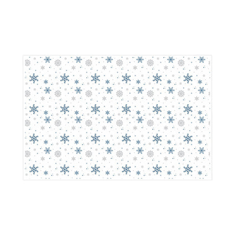 Tissue paper Frosty Midnight Christmas, open sheet, 28gsm – size 50x75cm