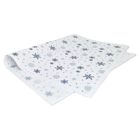 Tissue paper Frosty Midnight Christmas, ream of sheets 28gsm – size 50x75cm