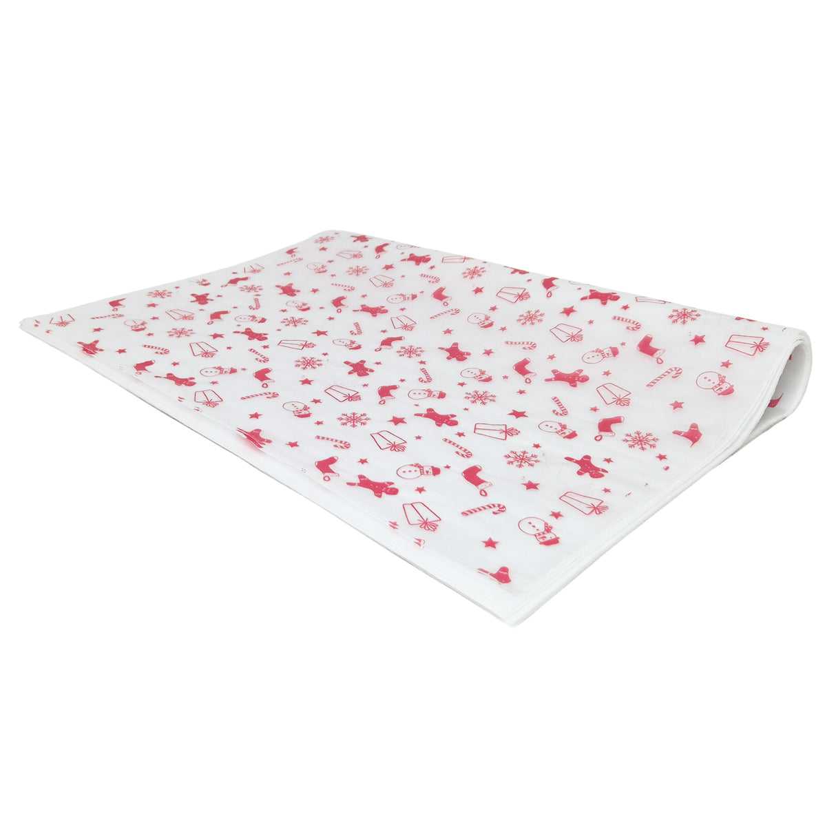 Tissue paper Gingerbread Parade Christmas, ream of folded sheets 17gsm – size 50x75cm