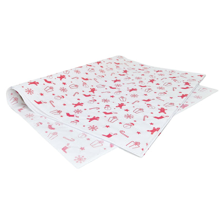 Tissue paper Gingerbread Parade Christmas, ream of sheets 17gsm – size 50x75cm