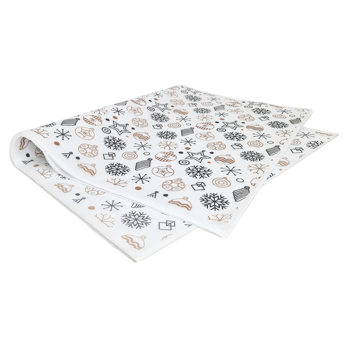 Tissue paper Golden Glow Christmas, ream of sheets 17gsm – size 50x75cm