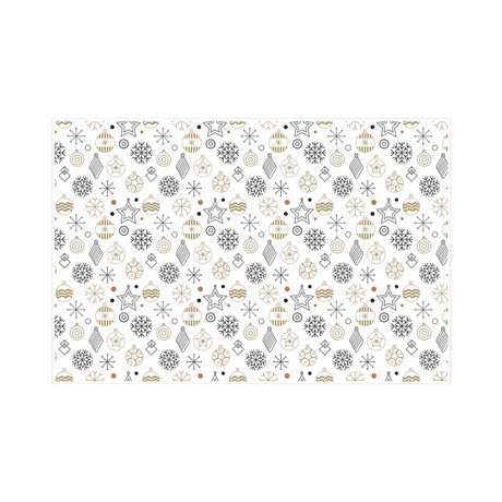 Tissue paper Golden Glow Christmas, open sheet, 28gsm – size 50x75cm