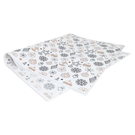 Tissue paper Golden Glow Christmas, ream of sheets 28gsm – size 50x75cm