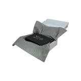 Plain tissue paper grey, arranged in a transport box, 28gsm – size 50x75cm