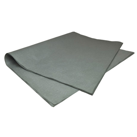 Plain tissue paper grey, ream of sheets 28gsm – size 50x75cm
