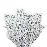 Tissue paper Halloween Shadows, fan arrangement, 17gsm – size 50x75cm