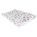 Tissue paper Ho Ho Fun Christmas, ream of folded sheets 17gsm – size 50x75cm