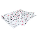 Tissue paper Ho Ho Fun Christmas, ream of sheets 28gsm – size 50x75cm