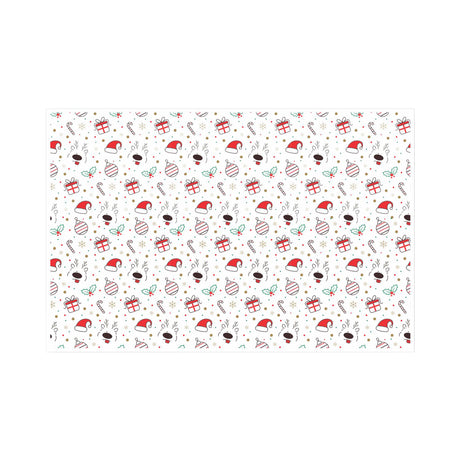 Tissue paper Jolly Reindeer Christmas, open sheet, 28gsm – size 50x75cm