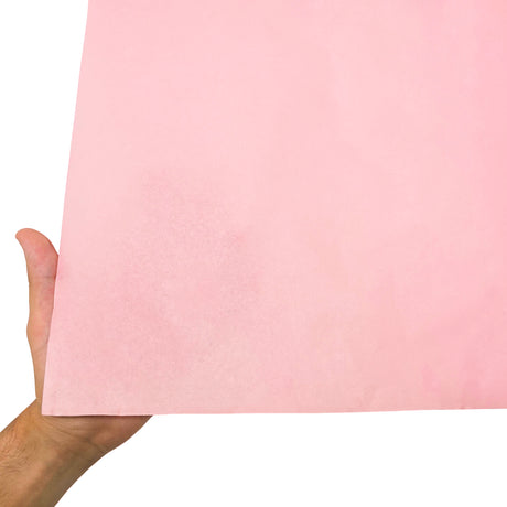 Plain tissue paper pale-pink , texture and transparency, 28gsm – size 50x75cm
