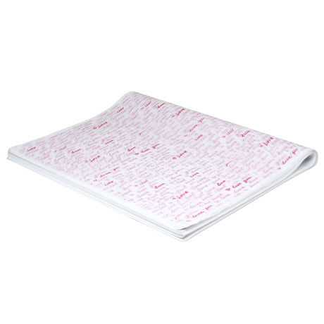 Tissue paper Love Notes, ream of sheets 17gsm – size 50x75cm