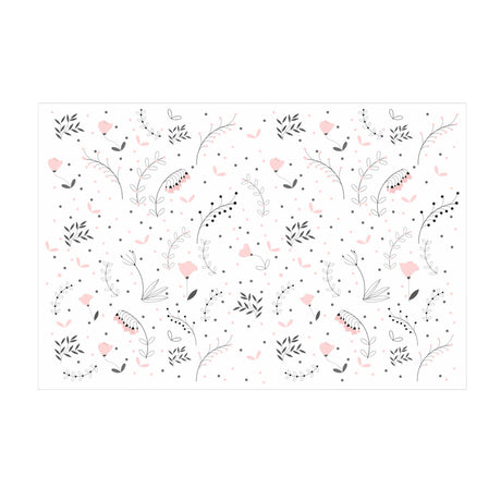 Tissue paper Mono Dots, open sheet, 17gsm – size 50x75cm