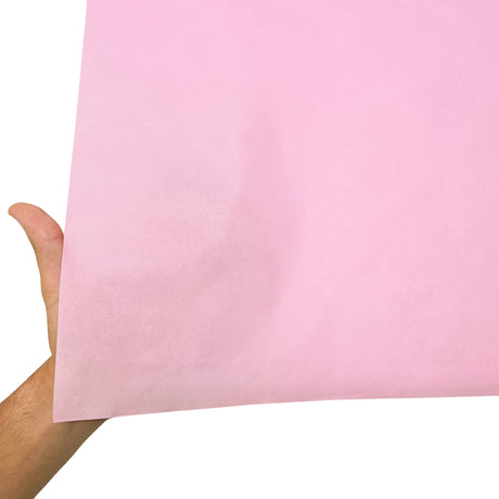 Plain tissue paper pastel-pink, texture and transparency, 28gsm – size 50x75cm
