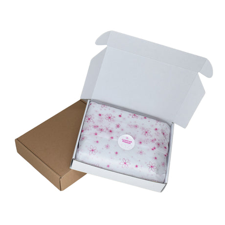 Tissue paper Pink Bubble, placed in a transport box, 17gsm – size 50x75cm