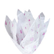 Tissue paper Pink Heart Trails, fan arrangement, 17gsm – size 50x75cm