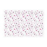Tissue paper Pop Hearts, open sheet, 17gsm – size 50x75cm