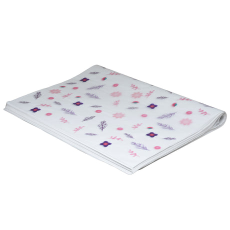 Tissue paper Purple Bloom, ream of folded sheets 17gsm – size 50x75cm