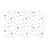 Tissue paper Purple Bloom, open sheet, 17gsm – size 50x75cm