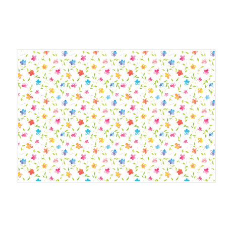 Tissue paper Rainbow Garden, open sheet, 17gsm – size 50x75cm