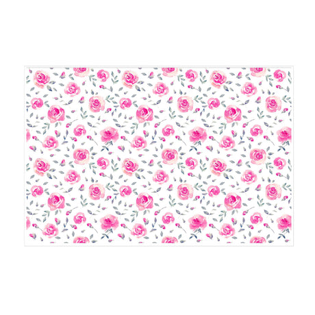 Tissue paper Rose Petal, open sheet, 17gsm – size 50x75cm