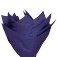 Plain tissue paper royal-blue, fan arrangement, 17gsm – size 50x75cm