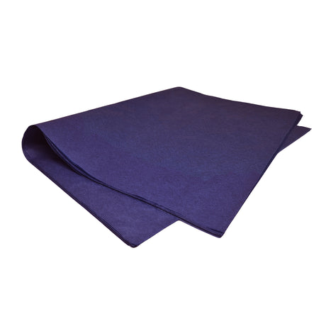 Plain tissue paper royal-blue, ream of sheets 17gsm – size 50x75cm