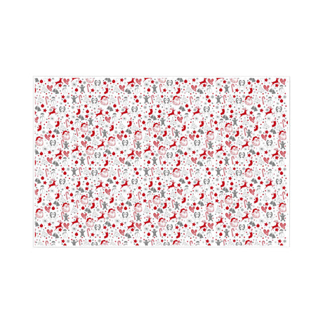 Tissue paper Santa Party Christmas, open sheet, 28gsm – size 50x75cm