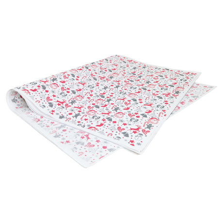 Tissue paper Santa Party Christmas, ream of sheets 28gsm – size 50x75cm