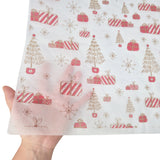 Tissue paper Santa’s Gift Lab Christmas, texture and transparency, 17gsm – size 50x75cm