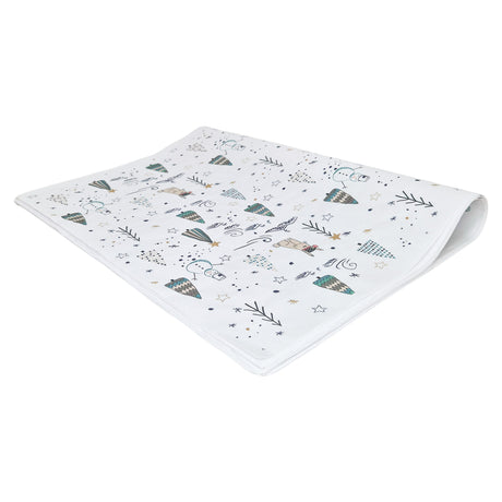 Tissue paper Snowy Friends Christmas, ream of folded sheets 28gsm – size 50x75cm