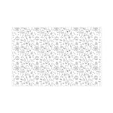 Tissue paper Spooky Sketch, open sheet, 17gsm – size 50x75cm