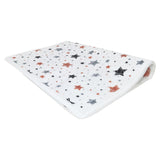 Tissue paper Star Doodle Night Christmas, ream of folded sheets 17gsm – size 50x75cm