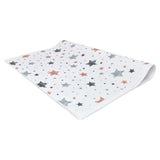 Tissue paper  Star Doodle Night Christmas, ream of folded sheets 28gsm – size 50x75cm