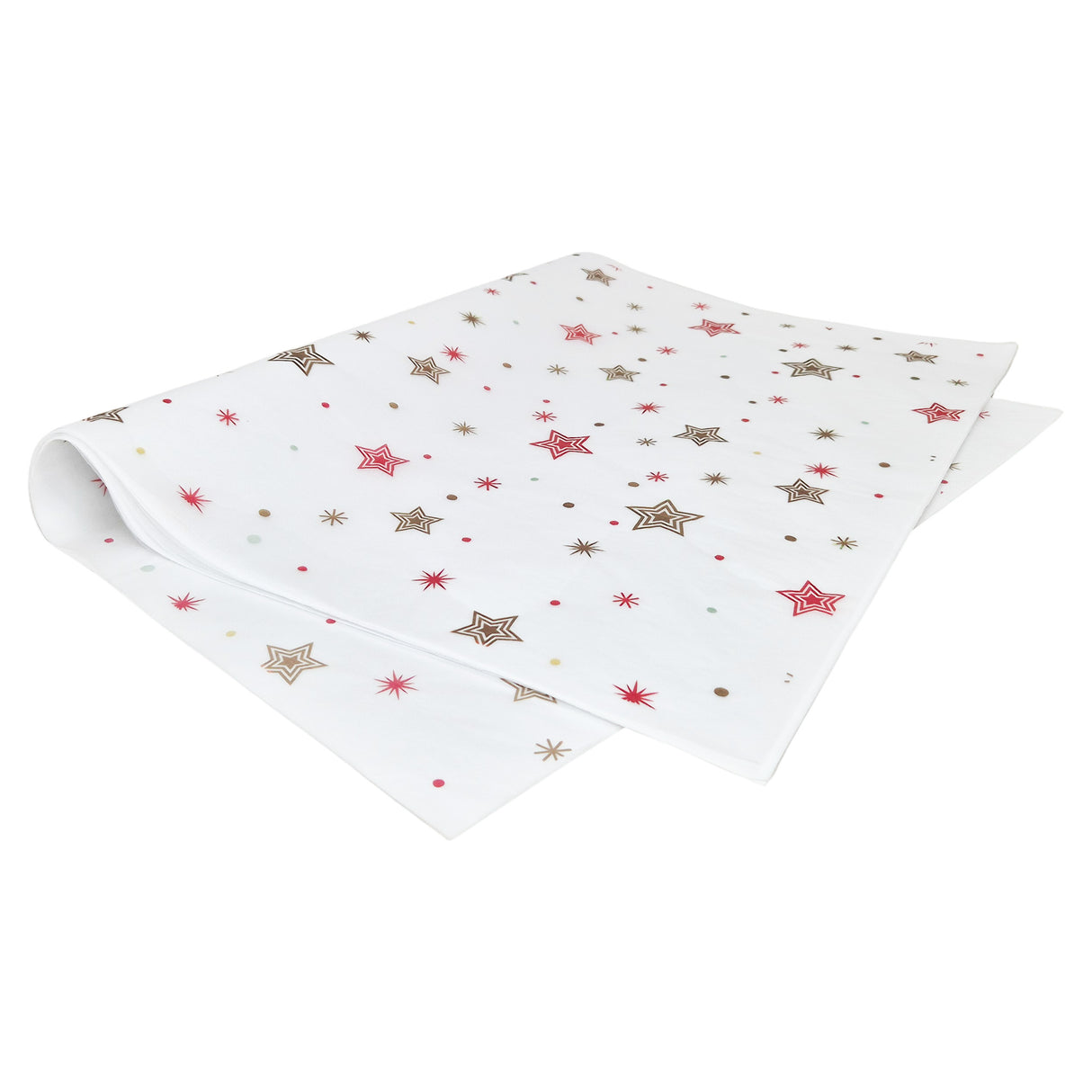 Tissue paper Star Parade Christmas, ream of sheets 17gsm – size 50x75cm