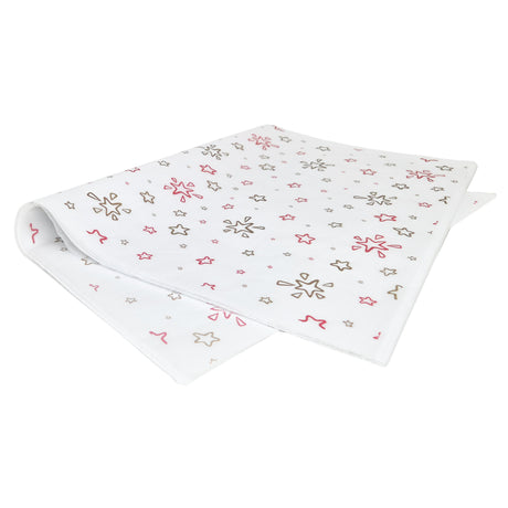 Tissue paper Star Sprinkle Christmas, ream of sheets 17gsm – size 50x75cm