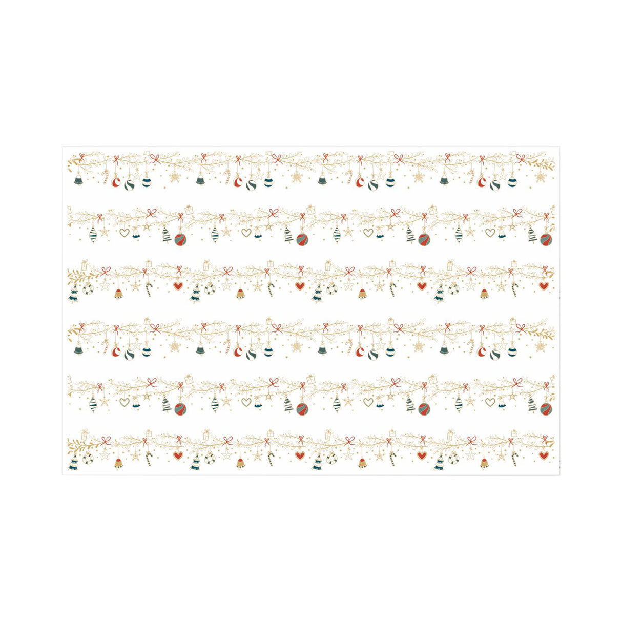 Tissue paper Tinsel Tales Christmas, open sheet, 28gsm – size 50x75cm